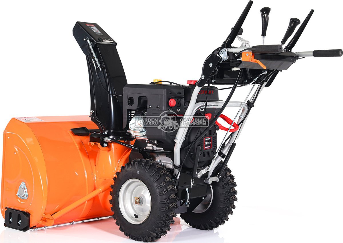 Снегоуборщик Villartec WB1510E (PRC, 107 см, Loncin, 420 см3, эл/стартер 220В, фара, подогрев рукояток, скорости 6/2, 135 кг)