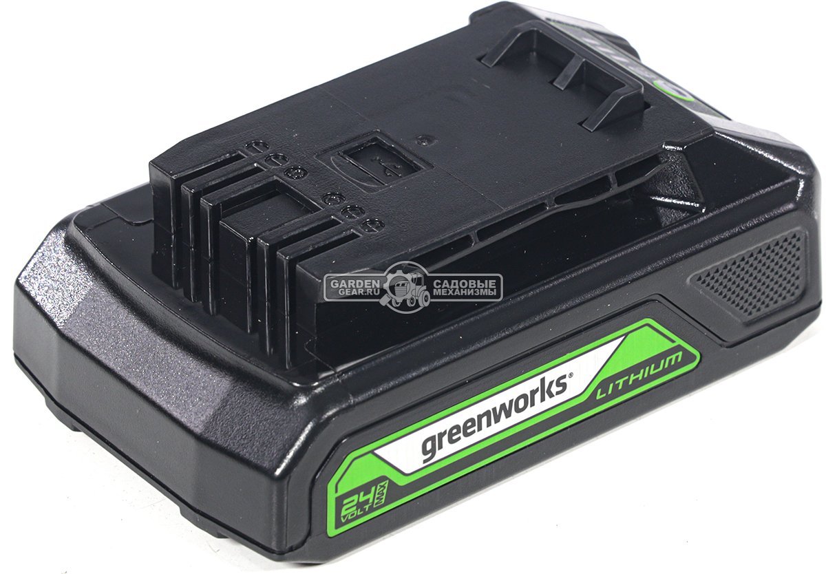 Аккумулятор GreenWorks G24USB2 с USB разъемом (PRC, Li-ion, 24V, 2 А/ч)
