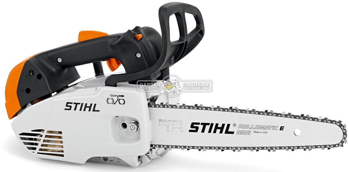 Бензопила сучкорез одноручная Stihl MS 150 TC-E 12&quot; (GER, 23,6 куб.см., 1,0 кВт/1,36 л.с, 2-MIX, Ergostart, 1/4&quot;, 1,1 мм., 64E, 2,6 кг.)