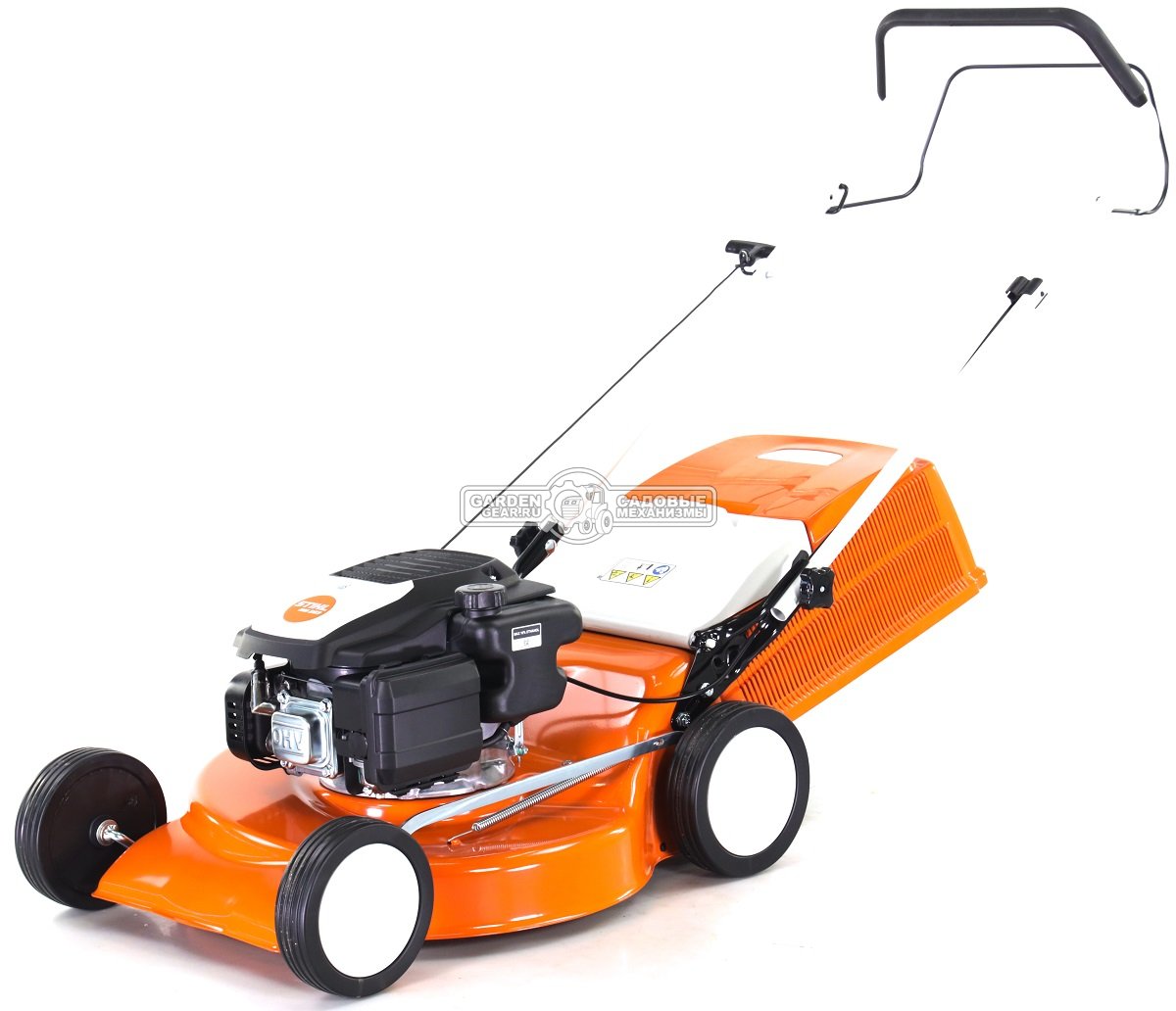 Газонокосилка бензиновая Stihl RM 253.2 (AUT, 51 см., несамоходная, Stihl EVC 200.3, 139 куб.см., сталь, 55 л., 27 кг.)