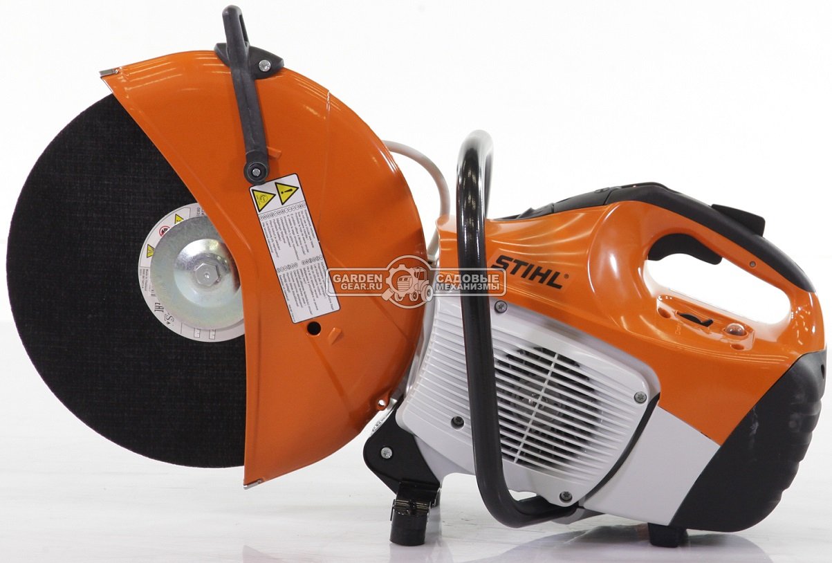 Бензорез Stihl TS 420 (GER, 66,7 куб.см., 3,2 кВт/4,4 л.с., диаметр круга 350 мм., глубина реза 125 мм., 9,6 кг.)