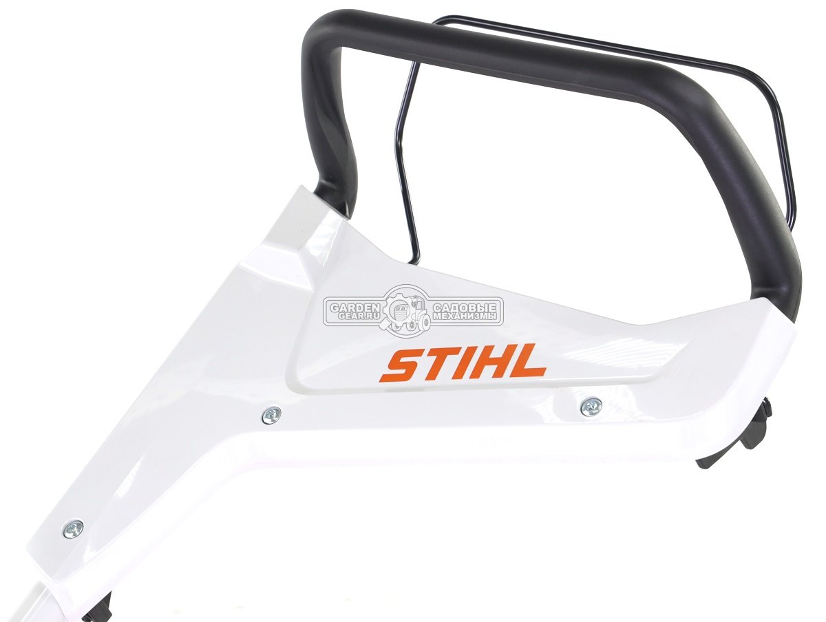 Газонокосилка аккумуляторная Stihl RMA 443.2 C SET с АКБ AP 200 и ЗУ AL 101 (AUT, 36В Pro, 41 см., несамоходная, трав. 55 л, монорукоятка, 22,5 кг.)