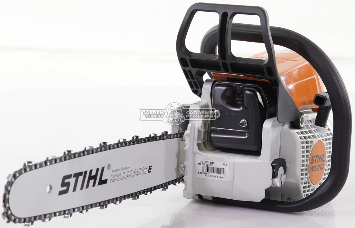 Бензопила Stihl MS 210 16&quot; (PRC, 35,2 куб.см., 1,6 кВт/2,2 л.с., 3/8&quot;, 1,3 мм., 55E, 4,4 кг.)