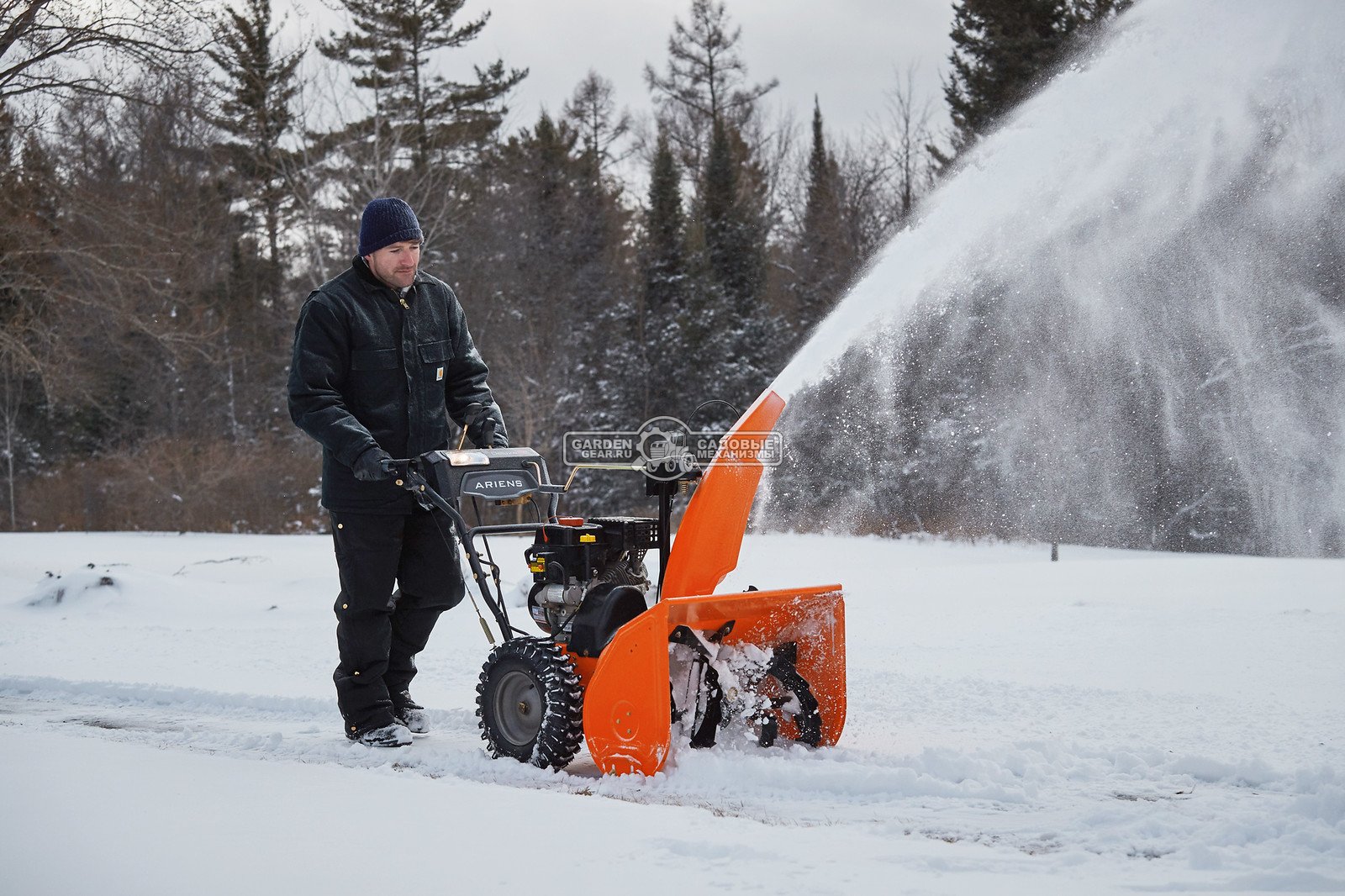 Снегоуборщик Ariens ST 28 DLE Deluxe (USA, 71 см, Ariens AX, 291 см3, эл/стартер 220В, AutoTurn, фара, 117,5 кг)