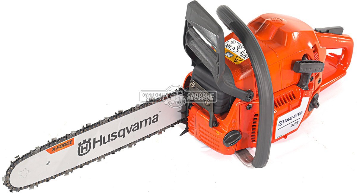 Бензопила Husqvarna 353 15&quot; (SWE, 51.7 куб.см., 2.4 кВт/3.2 л.с., 0.325-1.5-64E, 5.0 кг)