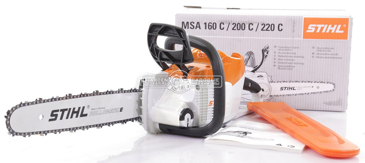 Аккумуляторная цепная пила Stihl MSA 220 C-B 14&quot; без АКБ и ЗУ (AUT, 36В Pro, 3/8&quot;, 1,3 мм., 50E, 3,6 кг.)