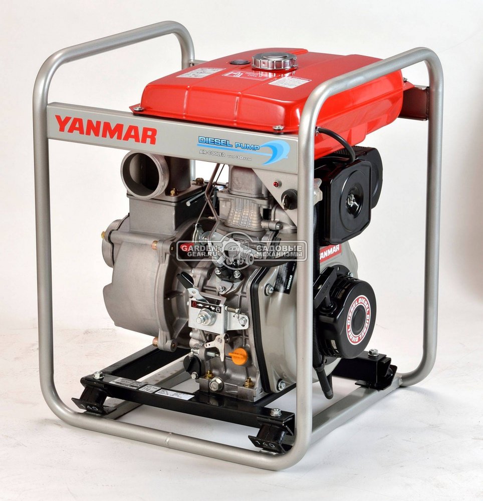 Мотопомпа дизельная Yanmar YDP30STN для грязной воды (JPN, Yanmar, 4.8 л.с., 850 л/мин, 3&quot;, 23 м, 40 кг)
