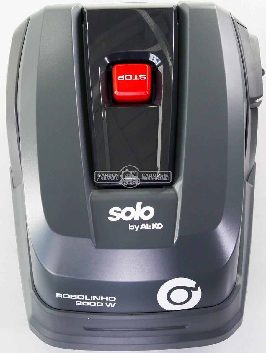 Газонокосилка робот Solo by Al-ko Robolinho 2000W (AUT, 2000 м2, 23 см, 5 А/ч, 25В, датчик дождя, Wi-Fi)
