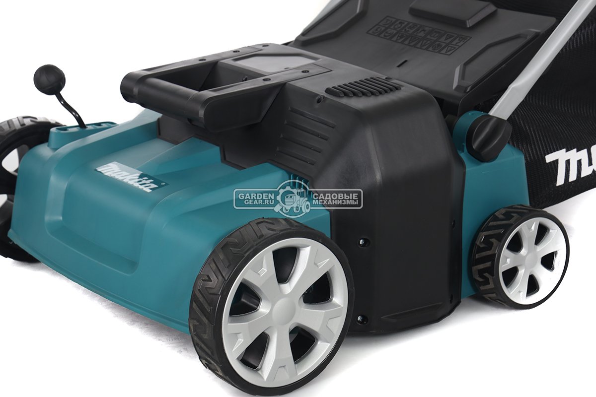 Вертикуттер - аэратор электрический Makita UV3600 (PRC, 1800 Вт, 36 см, ножи, пластик, 40 л, 15.3 кг)