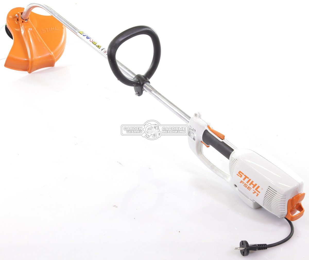 Электрический триммер Stihl FSE 71 (AUT, 540 Вт., AutoCut C 05-2, очки, мягкая ручка, 4,0 кг.) 