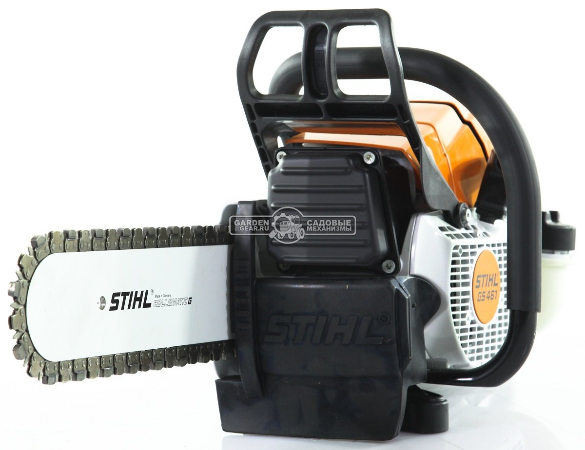 Цепной бензорез Stihl GS 461 GBE (76,5 см3, 4,3 кВт., алмазная цепь, длина реза 30 см, 7,6 кг.)