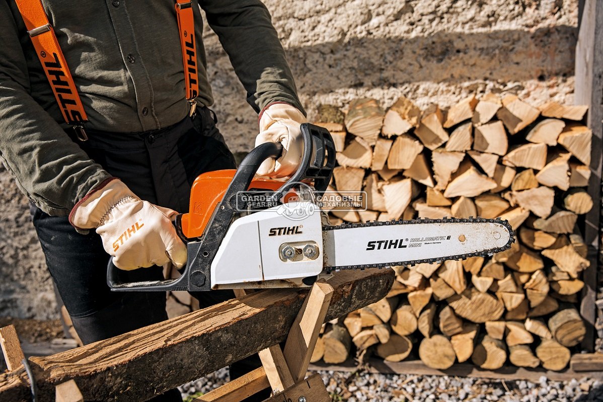 Бензопила Stihl MS 170 14&quot; (PRC, 30,1 куб.см., 1,3 кВт/1,8 л.с, 3/8&quot;, 1,1 мм., 50E, 3,9 кг.)