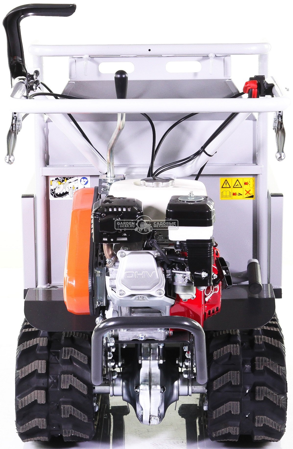 Гусеничный транспортер Oleo-Mac CR450 (ITA, Honda GX160, грузоподъемность 450 кг., 3 вперед/1 назад, 180 кг.)