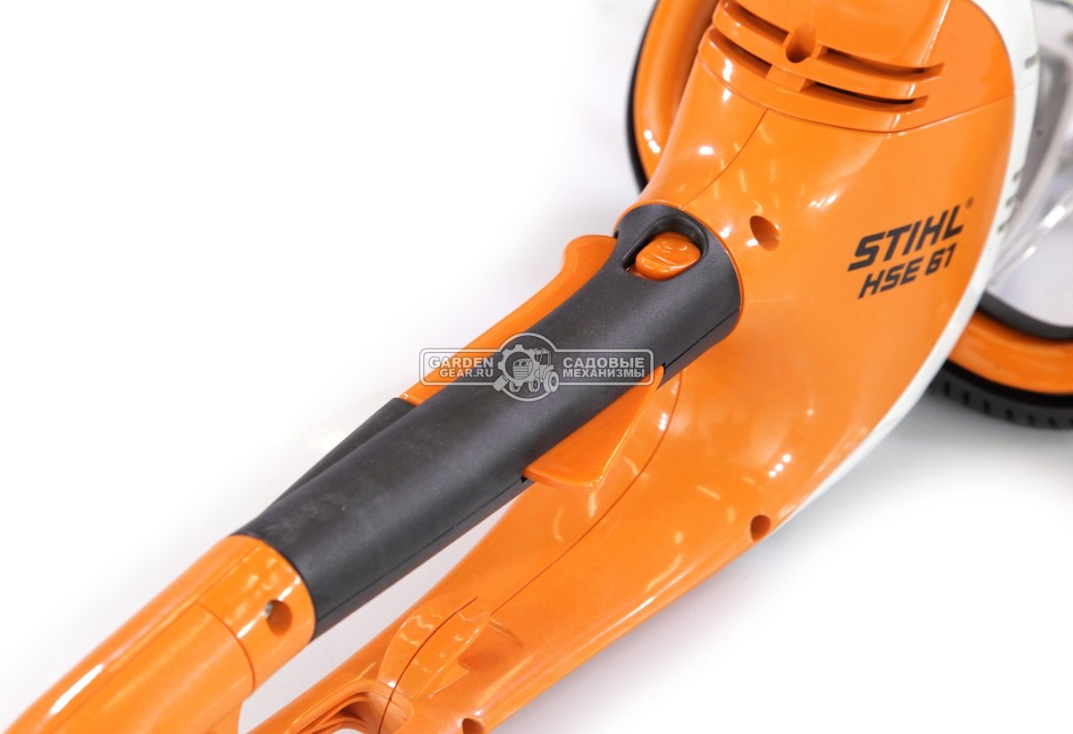 Кусторез электрический Stihl HSE 61 нож 50 см (500 Вт., расстояние между зубьями 29 мм, поворотная рукоятка, 3.9 кг)