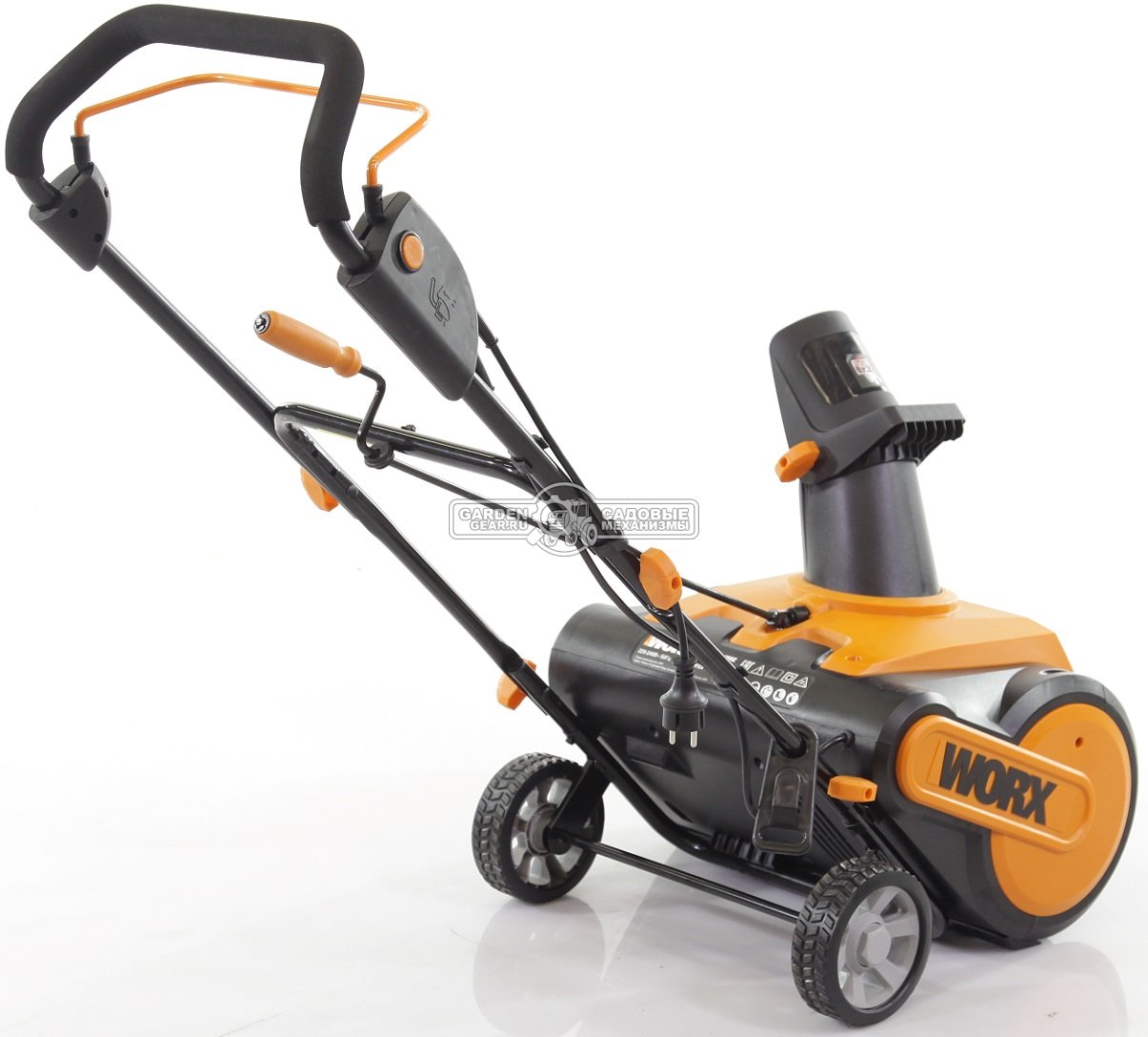 Снегоуборщик электрический Worx WG450E (PRC, 1600 Вт, 46 см, 12 кг)