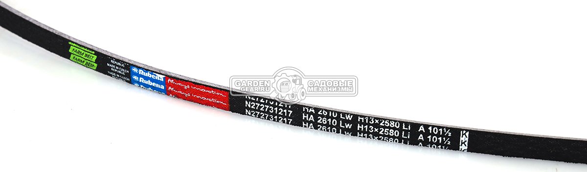 Ремень Caiman привода хода V Belt 13x2580 Li BBT для Rapido 97 / CR1638 / CR1838 (серии AJ)
