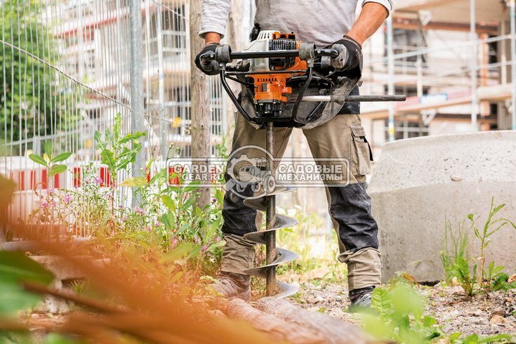 Бензобур Stihl BT 131 (USA, 36,3 куб.см., 1,4кВт./1,9 л.с., для одного оператора, 10 кг.)