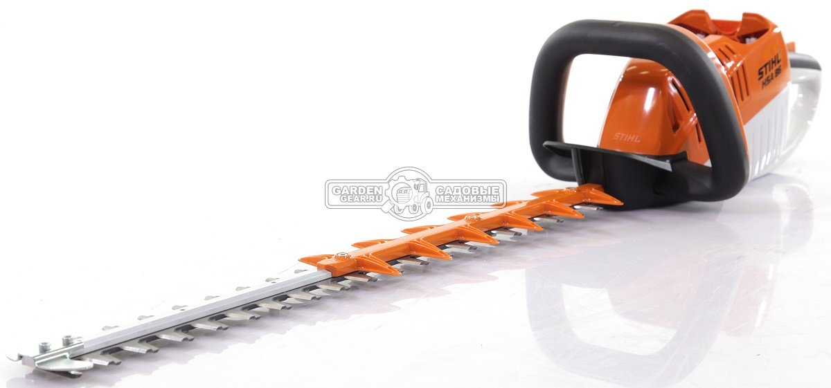 Кусторез аккумуляторный Stihl HSA 86 SET c AP200 и AL300 (AUT, 36В Pro, длина реза 62 см, расстояние между зубьями 33 мм., 3.3 кг)