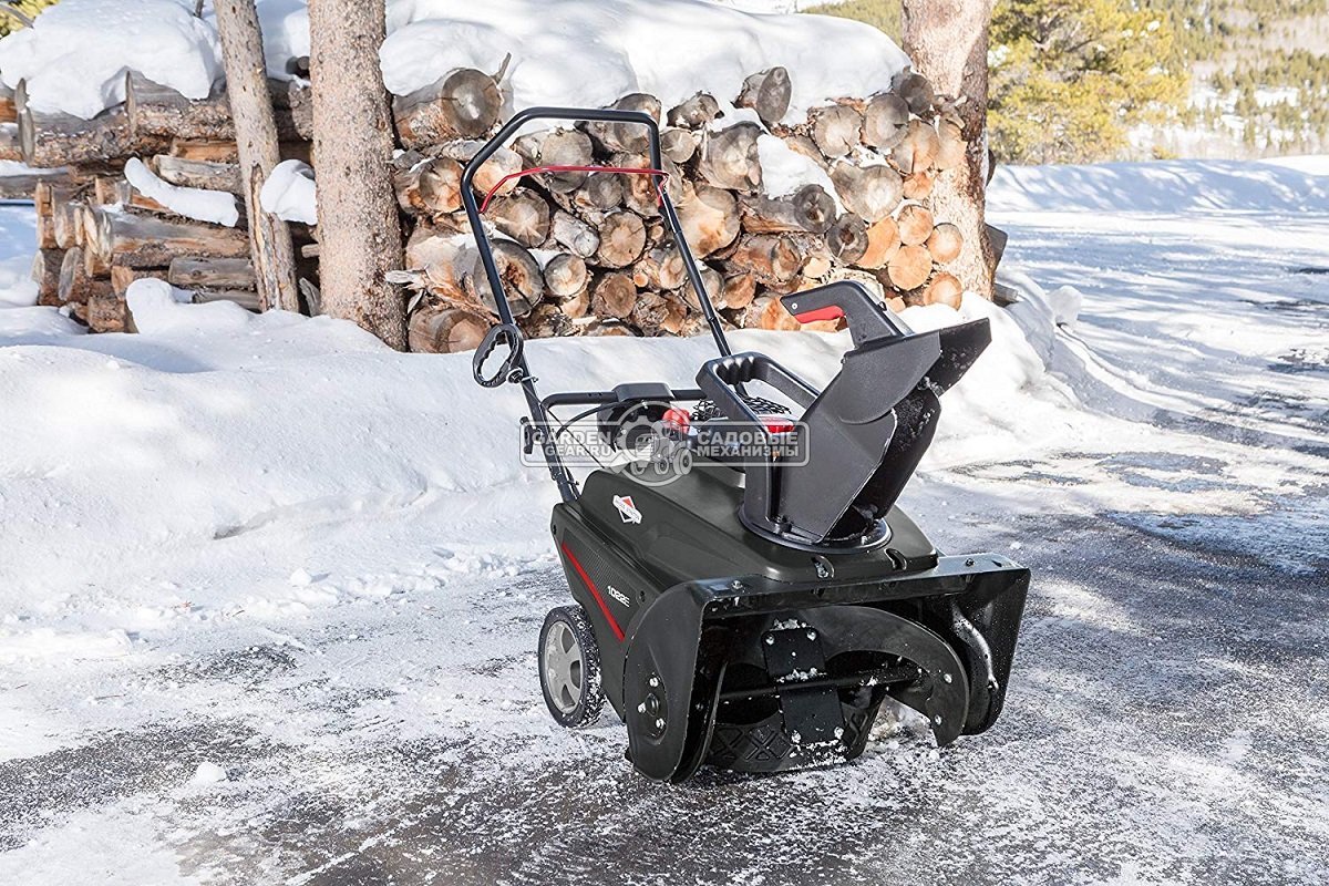 Снегоуборщик Briggs&Stratton 1022E несамоходный (PRC, 55 см., B&S 950, 208 куб.см., эл/стартер 220В, 49 кг.)