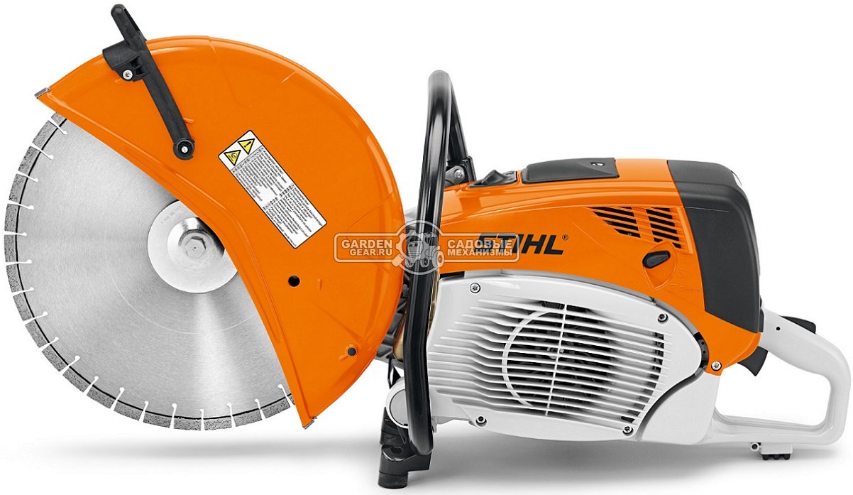 Бензорез Stihl TS 800 (GER, 98,5 куб.см., 5,0 кВт/6,8 л.с., диаметр круга 400 мм., глубина реза 145 мм., ElastoStart, 12,7 кг.)