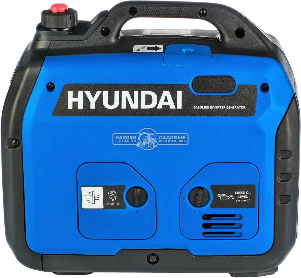 Бензиновый генератор инверторный Hyundai HHY 3050Si (PRC, Hyundai, 145 см3, 3.0/3.3 кВт, 3.7 л, 22 кг)