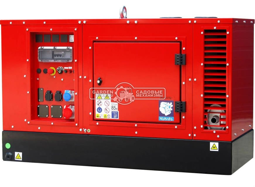 Дизельный генератор Europower EP 243 TDE (BEL, Kubota; 1498 куб.см.; 380 В; 24 кВт; 73 л; эл. старт; 572 кг)