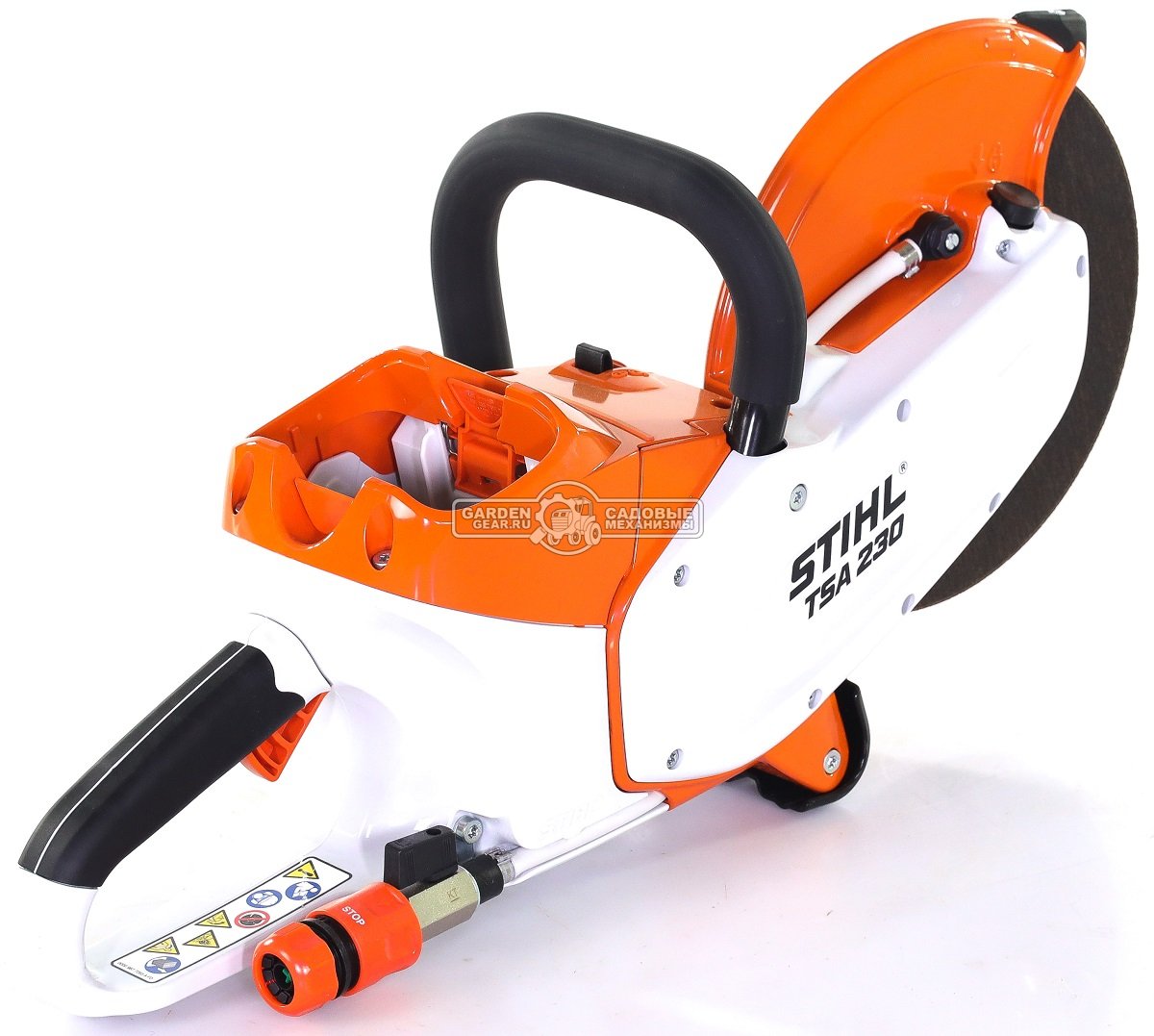 Аккумуляторное абразивно-отрезное устройство (резчик) Stihl TSA 230 без АКБ и ЗУ (36В Pro, диаметр 230 мм., глубина реза до 70 мм., 3.9 кг)