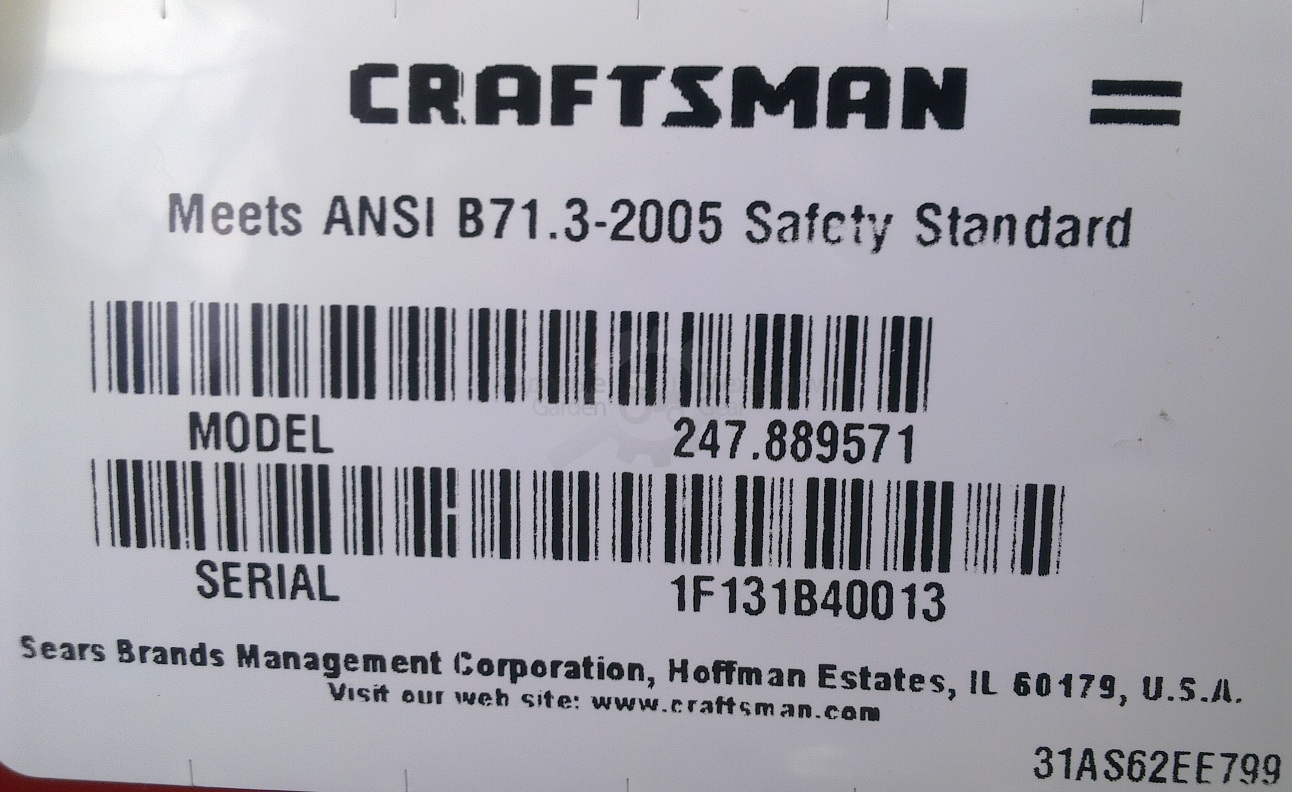 Снегоуборщик Craftsman 88957 MY11 USA (61 см, Craftsman, 179 куб.см, эл/стартер 110В, 86 кг.)