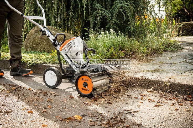 Мульти двигатель Stihl MM 56 + фреза BF-MM (USA, 27,2 куб.см., 0,85 кВт/1,2 л.с., 2-Mix, 10,3 кг.)