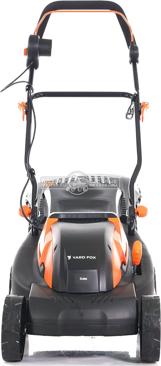 Газонокосилка электрическая Yard Fox EL3840 (PRC, 1400 Вт, 38 см, пластик, 40 л, 15,6 кг)