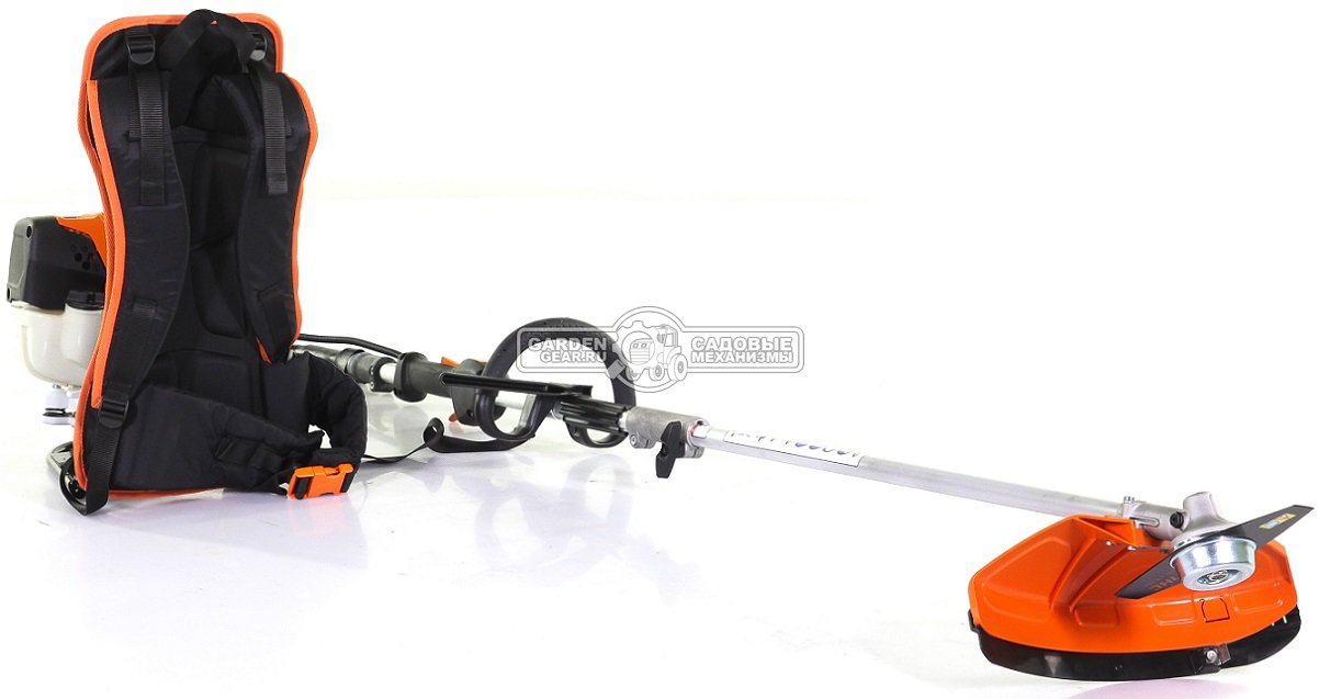 Бензокоса ранцевая Stihl FR 131 T (USA, 36,3 куб.см., 1,4 кВт/1,9 л.с., 4-MIX, нож DM 2F-230, леска 2,4 мм. - опция, 9,6 кг.)