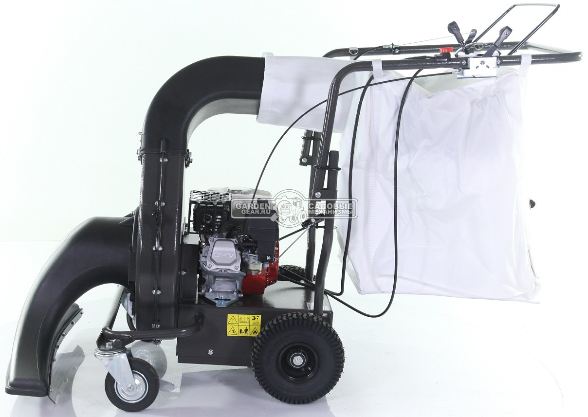 Садовый пылесос бензиновый Caiman Viro 160H самоходный (RUS, Honda GX160, 163 см3, 80 см, 240 л., 82,5 кг)