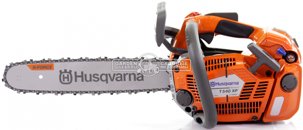 Бензопила сучкорез одноручная Husqvarna T540XP II 14&quot; (SWE, 37,7 куб.см., 1,8 кВт/2,5 л.с., X-Torq, AutoTune II, 3,9 кг.)