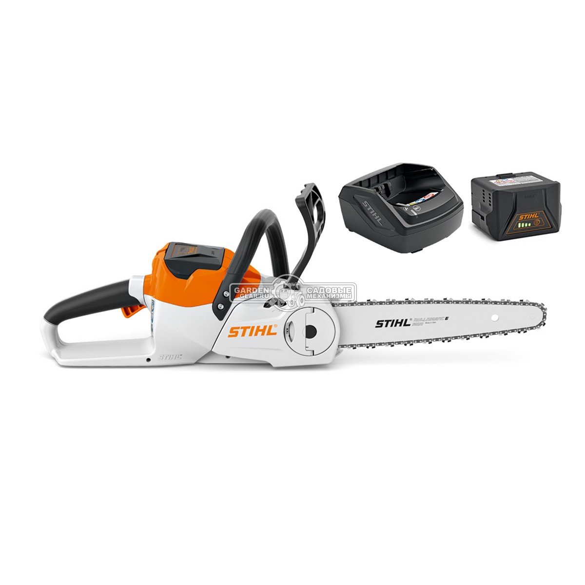 Аккумуляторная цепная пила Stihl MSA 140 C-B 12&quot; SET с AK30 и AL101 (AUT, Compact 36В, 1/4&quot;P, 1,1 мм., 64E, 4,0 кг.)