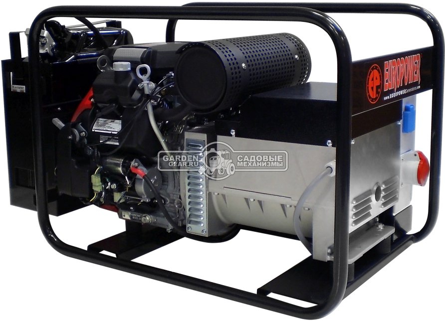 Бензиновый генератор Europower EP 13500 ТЕ трехфазный (BEL, Honda, 688 см3, 13.5/12.0 кВт, 20 л, электростарт, 149 кг)