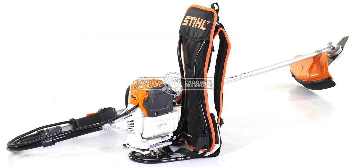 Бензокоса ранцевая Stihl FR 131 T (USA, 36,3 куб.см., 1,4 кВт/1,9 л.с., 4-MIX, нож DM 2F-230, леска 2,4 мм. - опция, 9,6 кг.)