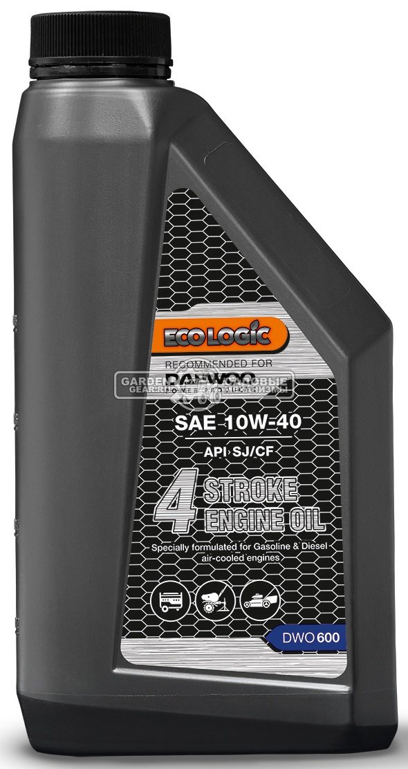 Масло всесезонное 4-тактное Daewoo DWO 600 SAE 10W-40 1,0 л. полусинтетическое