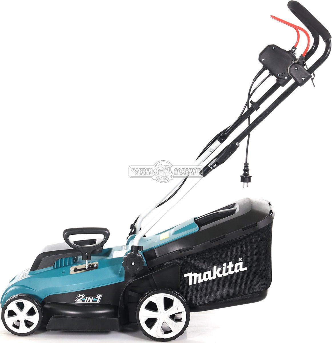 Газонокосилка электрическая Makita ELM3320 (PRC, 1200 Вт, 33 см, 30 л, пластик, 10.2 кг)