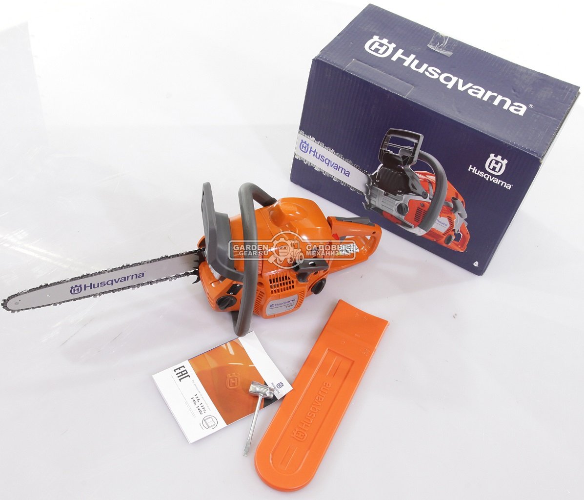 Бензопила Husqvarna 140 16&quot; (PRC, 40.9 куб.см., 1.6 кВт/2.17 л.с., X-Torq, Smart Start, 3/8-1.3-56E, 4.4 кг)