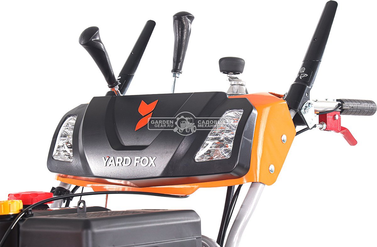 Снегоуборщик Yard Fox 7654E Pro (PRC, 76 см, Loncin, 302 см3, эл/стартер 220В, фара, подогрев рукояток, скорости 6/2, 108 кг)