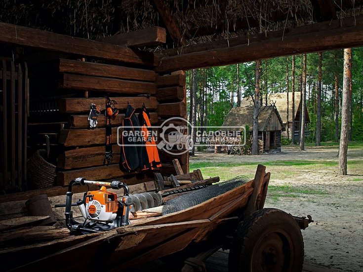 Бензобур Stihl BT 131 (USA, 36,3 куб.см., 1,4кВт./1,9 л.с., для одного оператора, 10 кг.)