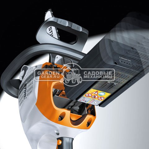 Аккумуляторная цепная пила - сучкорез Stihl MSA 161 T 10&quot; SET c AP200 и AL300 (AUT, 36В Pro, 1/4&quot;P, 1,1 мм., 57E, 3,8 кг.)