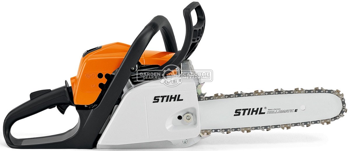 Бензопила Stihl MS 211 16&quot; (USA, 35,2 куб.см., 1,7 кВт/2,3 л.с., 2-MIX, 3/8&quot;, 1,3 мм., 55E, 4,3 кг.)