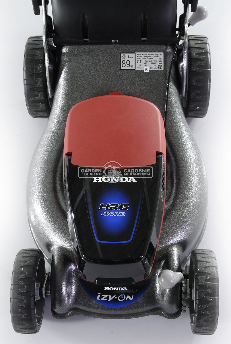 Газонокосилка аккумуляторная Honda HRG 416 XBP EEA без АКБ и ЗУ (FRA, 36 В, 41 см., 50 л., сталь, 23 кг.)