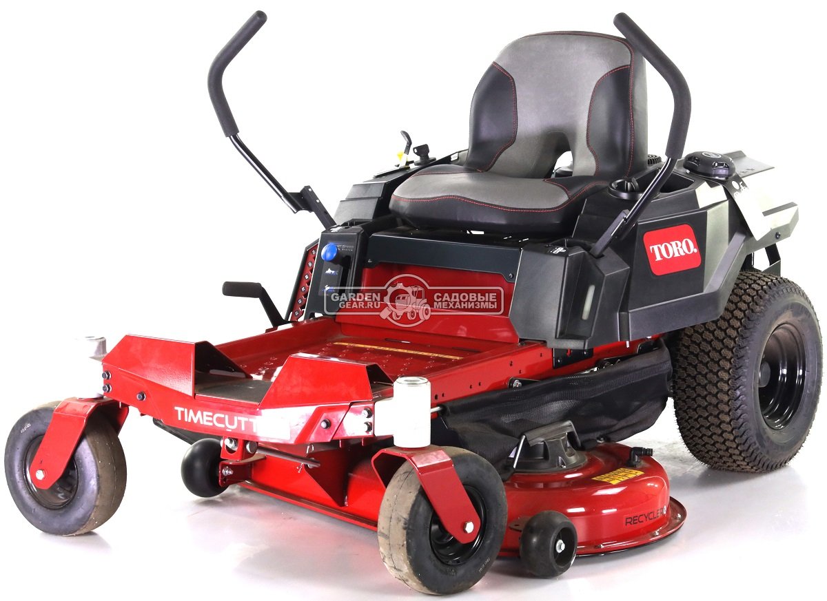 Садовый райдер Toro TimeCutter 74685 с нулевым радиусом разворота (USA, Toro, 452 куб.см., гидростатика, ширина кошения 107 см, 232 кг)