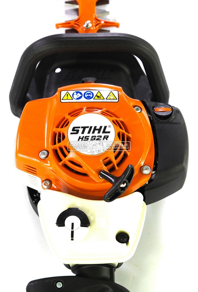 Мотоножницы Stihl HS 82 R нож 60 см. (GER, 22.7 куб.см., 1,0 л.с., поворотная рукоятка, встречный рез, 5,3 кг.)