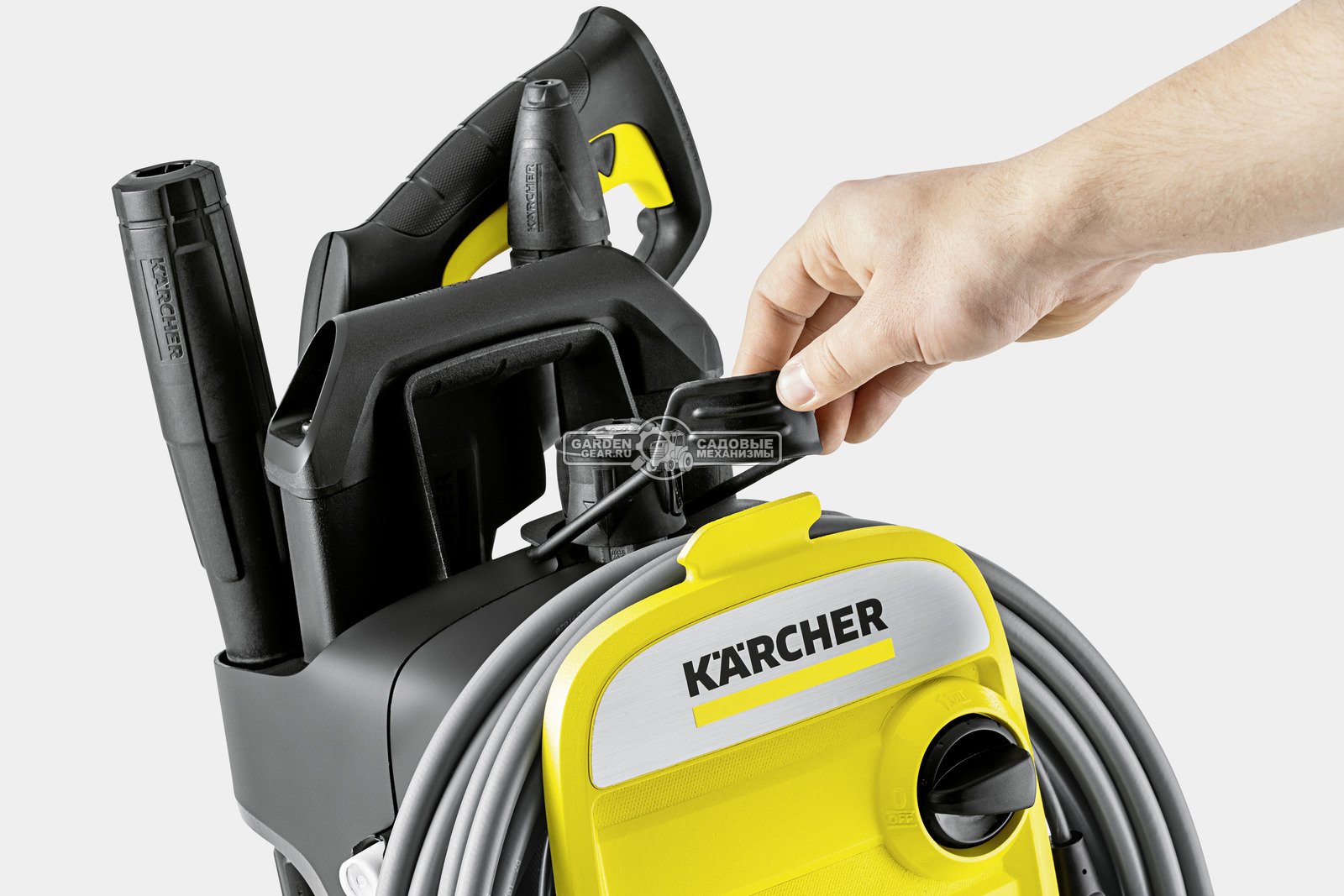 Мойка высокого давления Karcher K 7 Compact (ITA, 3000 Вт, 180 бар, шланг 10 м, 600 л/час, 16 кг)