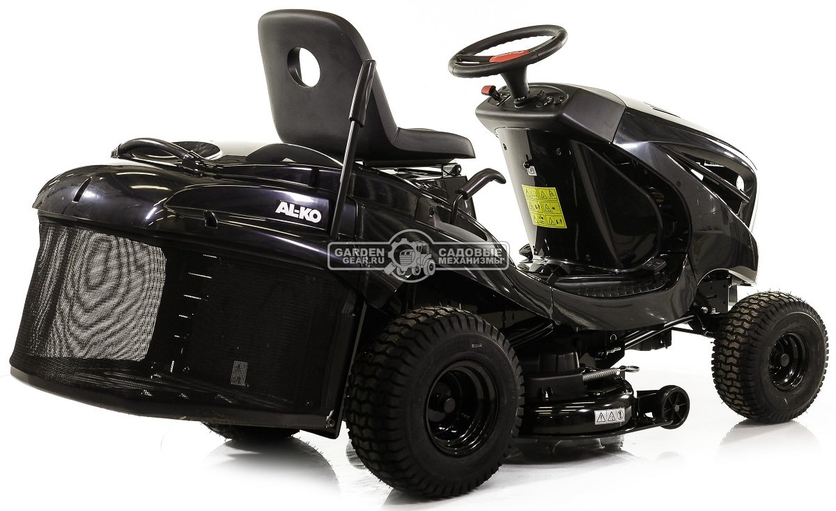 Садовый трактор Al-ko T 15-93.9 HD-A Black Edition (AUT, 93 см, Al-ko Pro, 452 см3, гидростатика, фары - опция, травосборник 220 л, 222 кг)