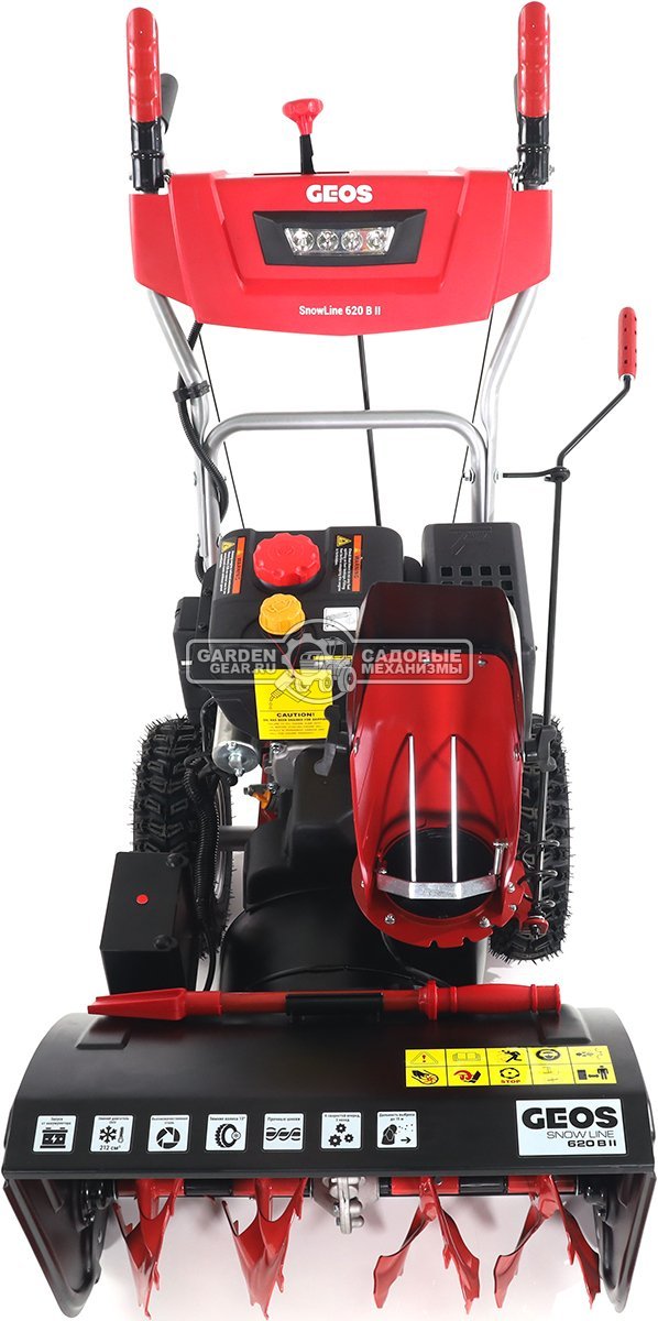 Снегоуборщик Geos Comfort SnowLine 620 B II (PRC, 62 см, Loncin, 212 куб.см., фара, эл/стартер от АКБ 12В, скорости 6/2, 85 кг)