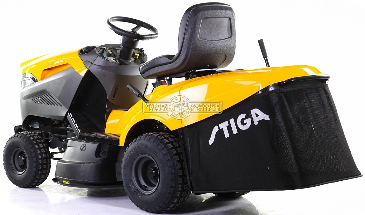 Садовый трактор Stiga Estate 5092 HW (ITA, Stiga ST600 V-Twin, 586 куб., гидростатика, травосборник 290 л., ширина кошения 92 см, NJ 92/102, 213 кг.)